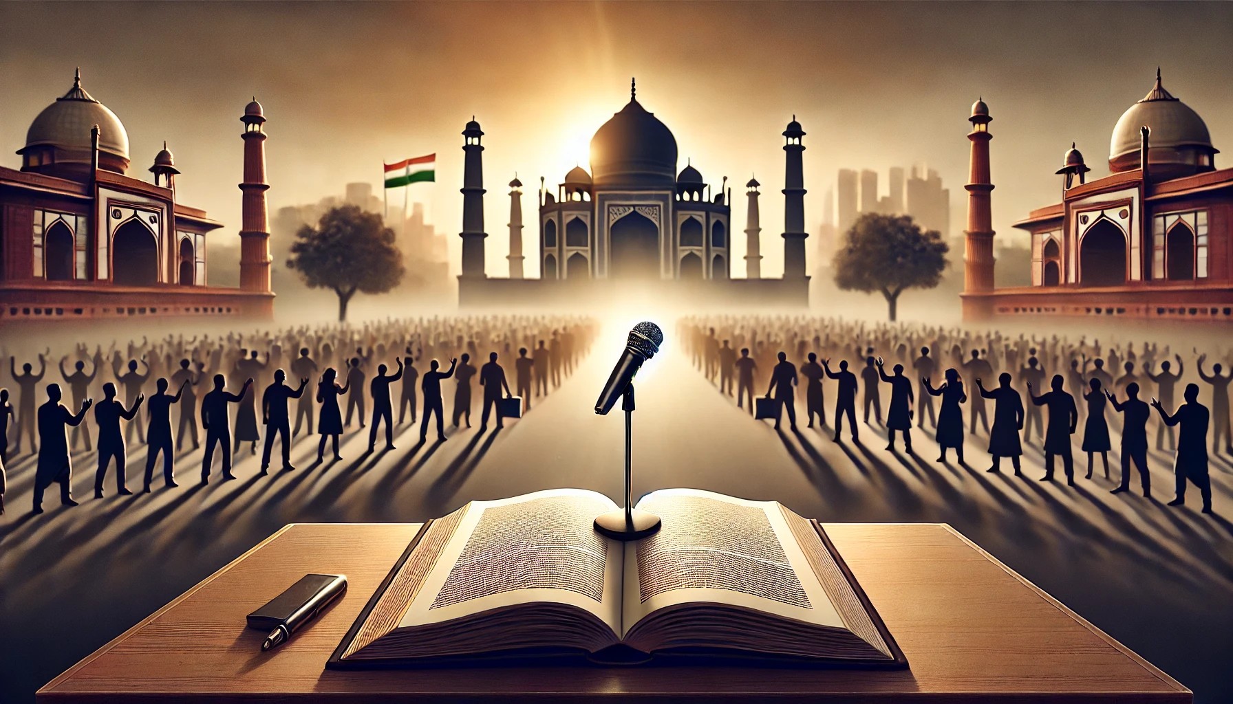 freedom of expression, public discourse, constitutional values, judicial themes, civic pressure, truth and speech, democracy and debate, rule of law, institutional balance, नूपुर शर्मा अपराधी घोषित