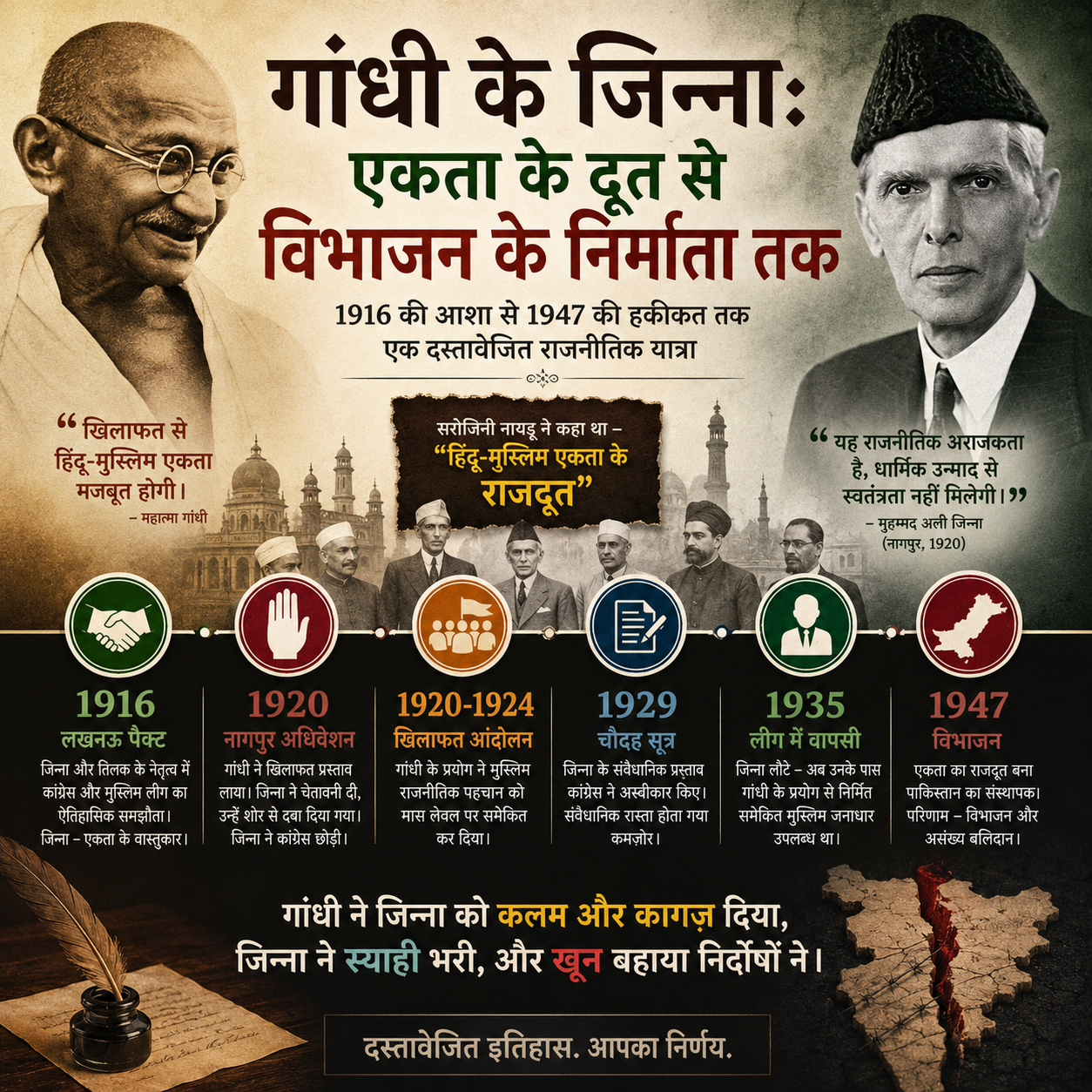 Gandhi's Jinnah
