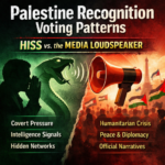 फिलिस्तीन मान्यता मतदान प्रतिरूप: फुसफुसाहट और मीडिया का लाउडस्पीकर