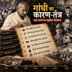 गांधी का कारण-तंत्र: सात चरणों का संतुलित विश्लेषण (164)
